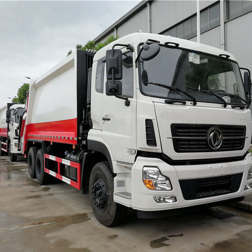 Compactador de basura mezclado - DONGFENG 6x4 - CLW GROUP - móvil / horizontal / hidráulico