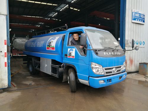 Camión de transporte - Foton 5cbm LHD - CLW GROUP - para leche / de 2 ejes / con motor diésel