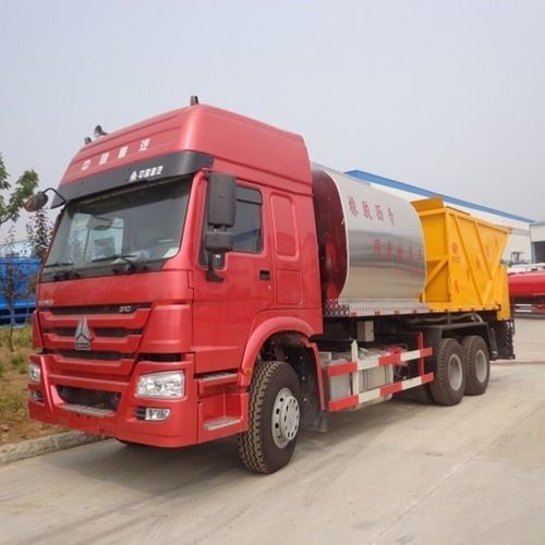 Pulverizador para ligante montado sobre camión - Sinotruk 10000L - CLW GROUP