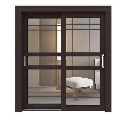 Sistema de puertas corredero - Fujian Fen'an Aluminium Co., Ltd. - de aluminio / para interior