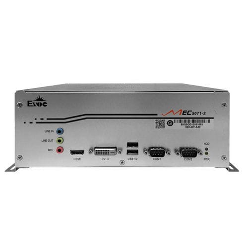 Computadora box - MEC-5071-S series - EVOC Intelligent Technology Co., Ltd - procesador Intel® Skylake / VGA / DVI