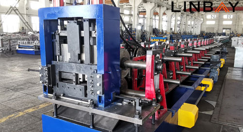 Perfiladora para perfiles en C - WUXI LINBAY MACHINERY CO.,LTD - para perfiles en Z / para perfiles Sigma / automática