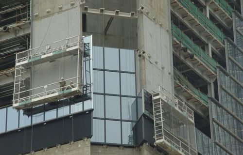 Plataforma de elevación - ACCESUS - suspendida / para obra / eléctrica