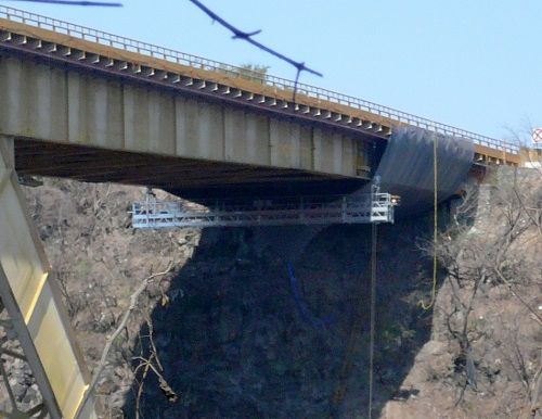 Plataforma de elevación - FT-200165 - ACCESUS - suspendida / para obra / eléctrica