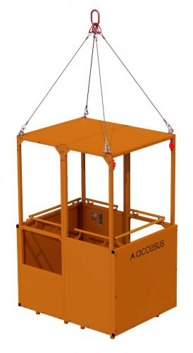 Plataforma de elevación - CG600 - ACCESUS - suspendida / portaoperador / para obra