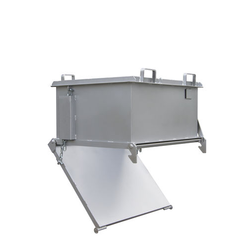 Contenedor de residuos de acero - DB - Longhe Intelligent Equipment Manufacturing Co.,Ltd - de residuos industriales