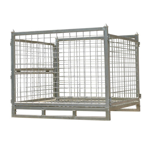 Caja-palé enrejada - PCM - Longhe Intelligent Equipment Manufacturing Co.,Ltd - para almacenamiento / de manipulación / para carretilla elevadora