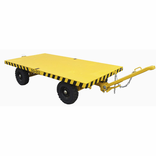 Remolque portamaquinaria - ZYC35 - Longhe Intelligent Equipment Manufacturing Co.,Ltd - para almacén / de 2 ejes / de acoplamiento
