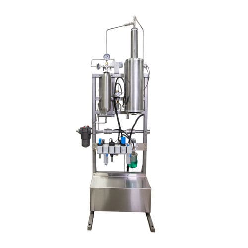 Llenadora semiautomática - MBC Aerosol - para aerosoles / para la industria cosmética