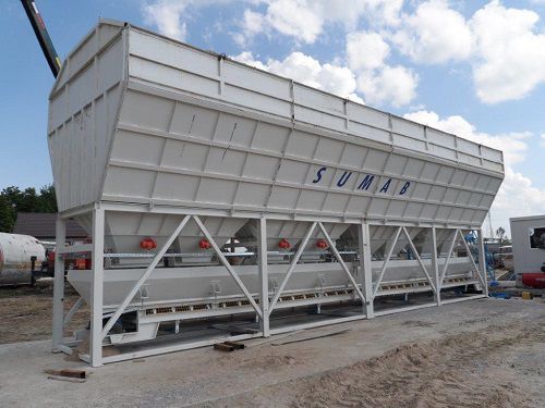 Planta de hormigón estacionaria - SUMAB T-80 - Scandinavian UK Machines AB - compacta / automática / continua