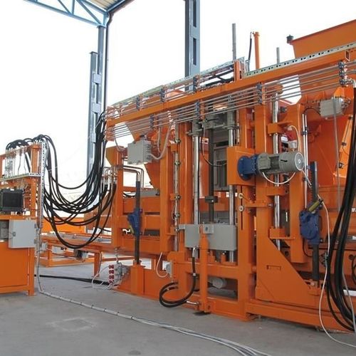 Máquina para fabricación de bloques estacionaria - R-1500 - Scandinavian UK Machines AB - de hormigón / automática