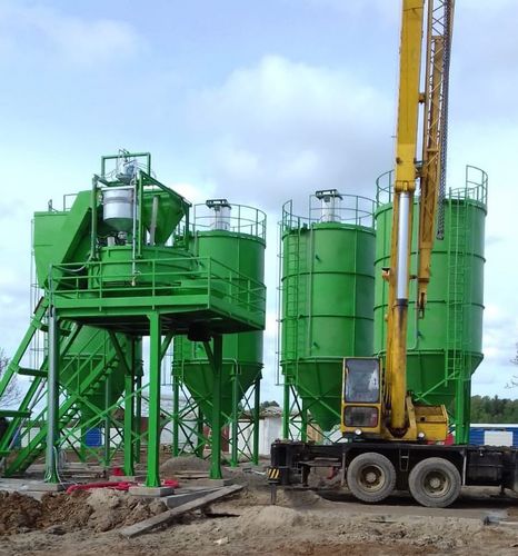 Planta de hormigón estacionaria - T-100 - Scandinavian UK Machines AB - automática