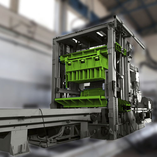 Máquina para fabricación de bloques de hormigón - R-400 - Scandinavian UK Machines AB - automática / estacionaria