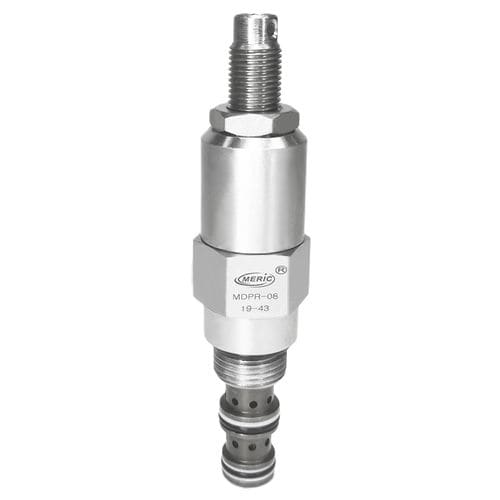 Válvula de alivio de presión de cartucho - MDPR-08 series - Wenzhou Meric Hydraulic Technology Co.,Ltd - de regulación de caudal / de control asistido / compacto