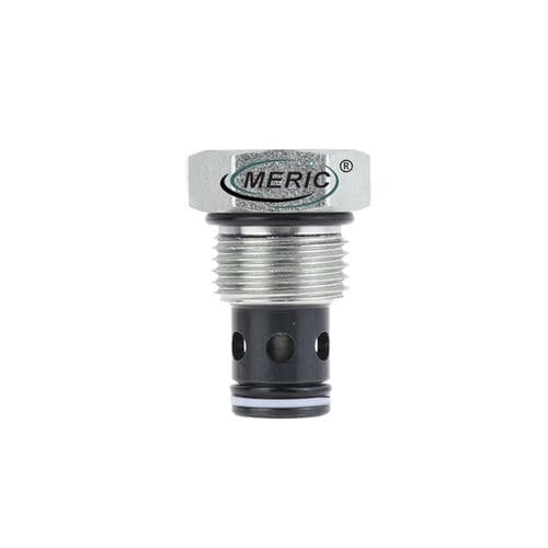 Válvula de retención de globo - MCV-10-P series - Wenzhou Meric Hydraulic Technology Co.,Ltd - de acero / de muelle / compacta