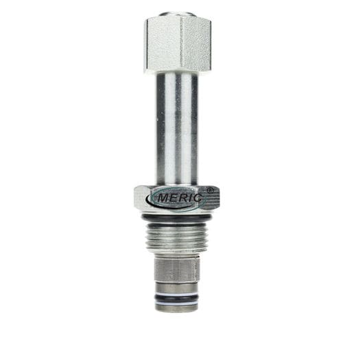 Distribuidor hidráulico de cajón - MSV-08-28 - Wenzhou Meric Hydraulic Technology Co.,Ltd - con control eléctrico / de 2/2 vías / compacto