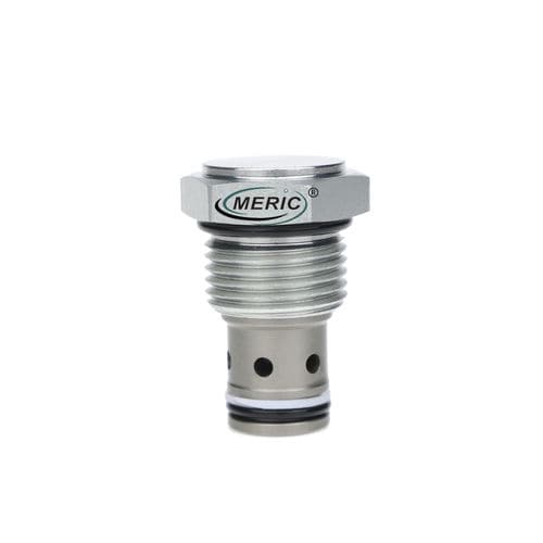 Válvula de retención de globo - MCVR-10-P - Wenzhou Meric Hydraulic Technology Co.,Ltd - roscada / de acero / de muelle