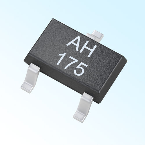 Sensor magnético de efecto hall - AH3075 - Nanjing AH Electronic Science and Technology Co., Ltd. - SMD / con función de conmutación / de conmutador bipolar