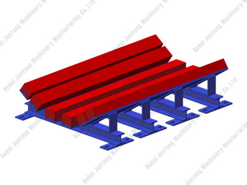 Cama de impacto para estación de carga de cinta transportadora - A51 - HeBei JunTong Machinery