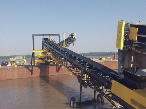 Transportador de banda - A04 - HeBei JunTong Machinery - móvil / para productos a granel