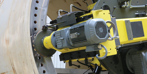 Fresadora universal - MRF series - Motofil - orbital / para torres de aerogeneradores / para de brida