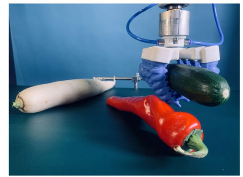 Pinza de prensión neumática - SoftGripping - blanda / para robot industrial / para la industria agroalimentaria
