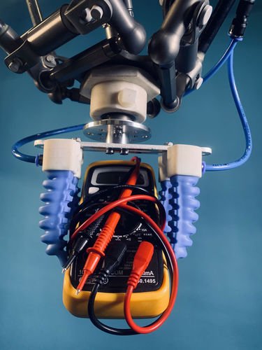 Pinza de prensión neumática - SoftGripping - paralela / de 4 mandíbulas / para robot industrial