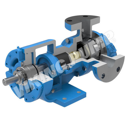 Bomba de engranaje - 123A series - Viking Pump - para productos químicos / de aceite / de accionamiento magnético
