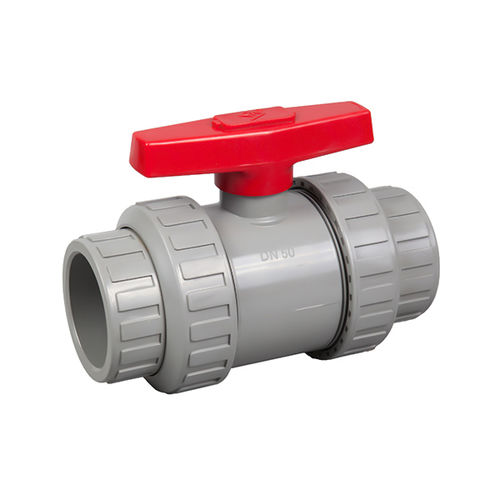 Válvula de bola - Q61F-6S - Ningbo Baodi Plastic Valve Co., Ltd. - manual / para ácido / roscada