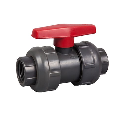 Válvula de bola - Q61F-6S - Ningbo Baodi Plastic Valve Co., Ltd. - manual / de control / para ácido