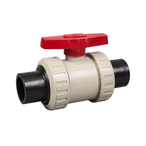 Válvula de bola - Q61F-6S - Ningbo Baodi Plastic Valve Co., Ltd. - manual / para ácido / roscada