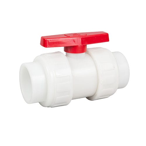 Válvula de bola - Q61F-6S - Ningbo Baodi Plastic Valve Co., Ltd. - manual / de control / para ácido