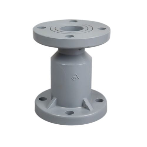 Válvula de retención de bolas - H41F-10S/F - Ningbo Baodi Plastic Valve Co., Ltd. - DIN / con brida / de baja presión