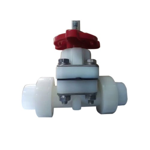 Válvula de membrana - G41F-6S - Ningbo Baodi Plastic Valve Co., Ltd. - manual / de control de caudal / para ácido