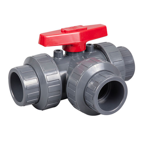 Válvula de bola - Ningbo Baodi Plastic Valve Co., Ltd. - manual / para ácido / de soldar
