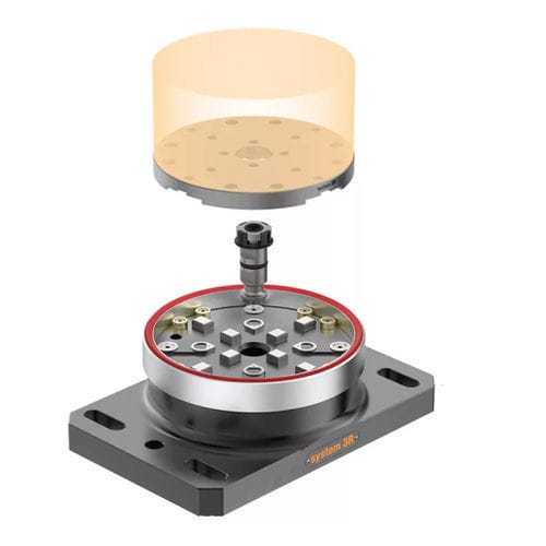 Mandril de sujeción de piezas de fresado - MacroMagnum - GF Machining Solutions - manual / de precisión / neumático