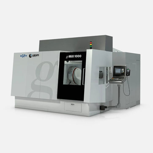 Centro de mecanizado 5 ejes - g-Mill series - GF Machining Solutions - horizontal / con mesa rotativa / HSK A-63