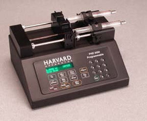 Bomba de jeringa - PHD 22/2000  - Harvard Apparatus - para productos químicos / con motor paso a paso / industrial