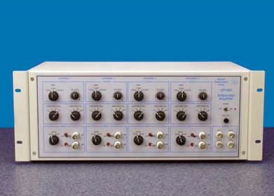 Amplificador diferencial - DP-300 - Harvard Apparatus - en bastidor / electrónico