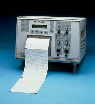 Registrador en papel - TR2 - Harvard Apparatus - de papel continuo / de trazo continuo