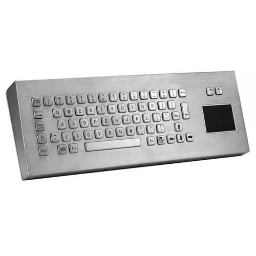 Teclado de mesa - MKA-66-PM - MATE TECHNOLOGY SHENZHEN LIMITED - capacitivo / con ratón integrado de 2 teclas / 66 teclas