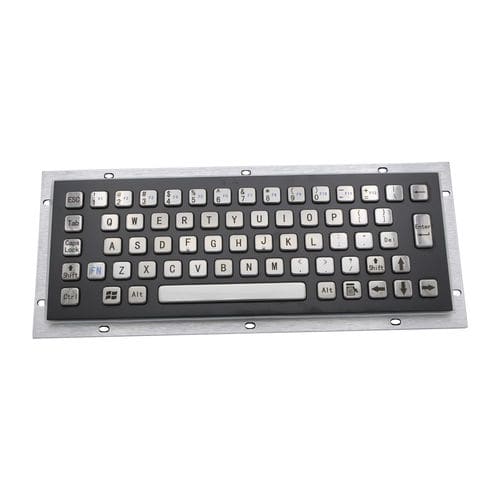 Teclado de titanio negro - MKA-65-BF - MATE TECHNOLOGY SHENZHEN LIMITED - empotrable / de tecla mecánica / 66 teclas