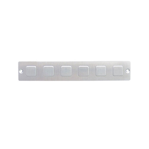 Teclado numérico de control - MKA-6FN - MATE TECHNOLOGY SHENZHEN LIMITED - 6 teclas / empotrable / de metal