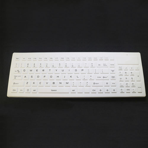 Teclado de mesa - MKB-106-NMWL - MATE TECHNOLOGY SHENZHEN LIMITED - de tecla mecánica / 106 teclas / para aplicaciones médicas