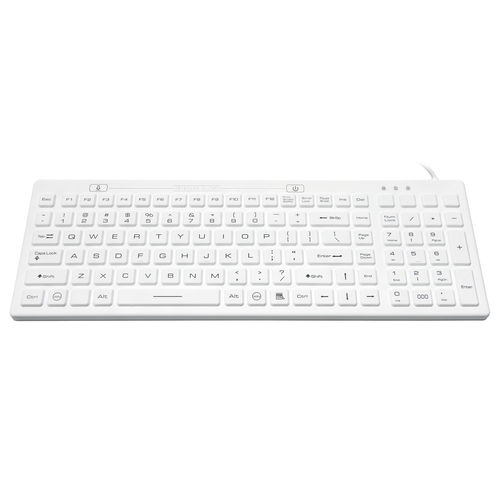 Teclado de silicona - MKB-110-NM - MATE TECHNOLOGY SHENZHEN LIMITED - de mesa / de tecla mecánica / con tecla Fn