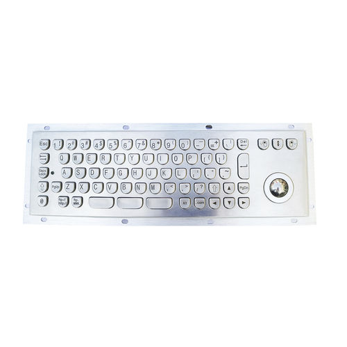Teclado empotrable - MKA-68-B  - MATE TECHNOLOGY SHENZHEN LIMITED - de tecla mecánica / 68 teclas / con ratón integrado de 3 teclas