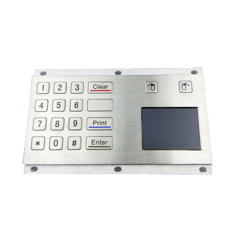 Almohadilla táctil industrial - MKA-18-P - MATE TECHNOLOGY SHENZHEN LIMITED - para la industria alimentaria / para la industria limpia / para aplicaciones médicas
