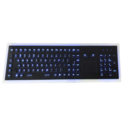 Teclado empotrable - MKA-106-PNBF - MATE TECHNOLOGY SHENZHEN LIMITED - de tecla mecánica / con ratón integrado de 2 teclas / 106 teclas
