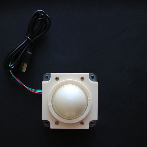 Trackball óptico - MKF-50B - MATE TECHNOLOGY SHENZHEN LIMITED - empotrable / 2 inch (50 mm) / industrial
