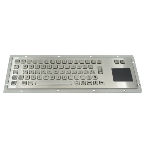 Teclado empotrable - MKA-65-P - MATE TECHNOLOGY SHENZHEN LIMITED - de tecla mecánica / con ratón integrado de 2 teclas / 65 teclas